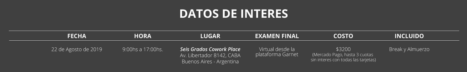 *CERTIFICACIÓN VIRTUAL Y PRESENCIAL 2019* | JUNTO A SEGURYSISTEM