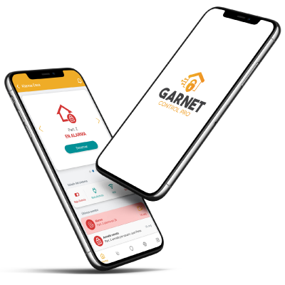 aplicación Garnet Control Pro de garnet technology
