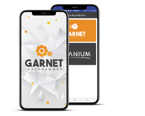 aplicación Garnet programmer