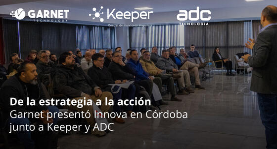 De la estrategia a la acción”: Garnet presentó Innova en Córdoba junto a Keeper y ADC