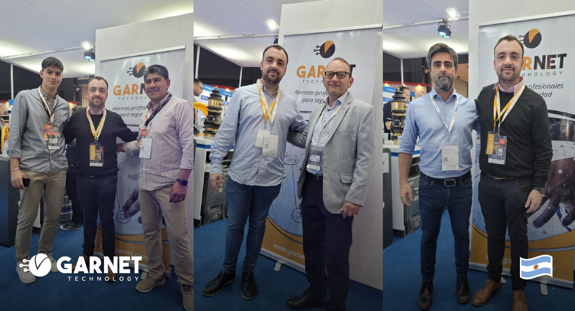 Garnet Technology en Intersec Buenos Aires y ESS Bogotá Colombia