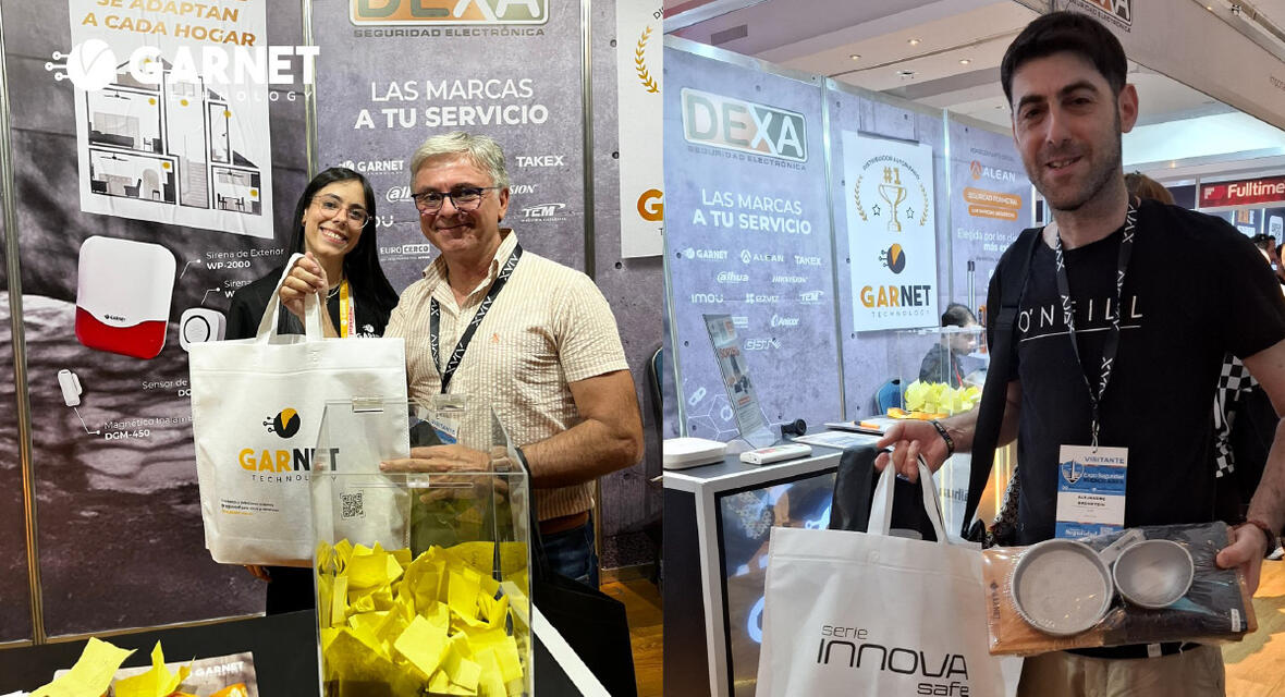 GARNET TECHNOLOGY PRESENTE EN EXPO SEGURIDAD BUENOS AIRES 2025
