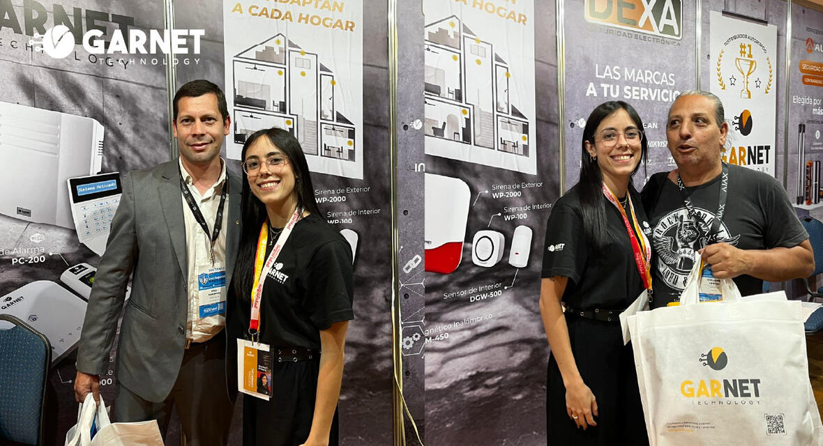 GARNET TECHNOLOGY PRESENTE EN EXPO SEGURIDAD BUENOS AIRES 2025