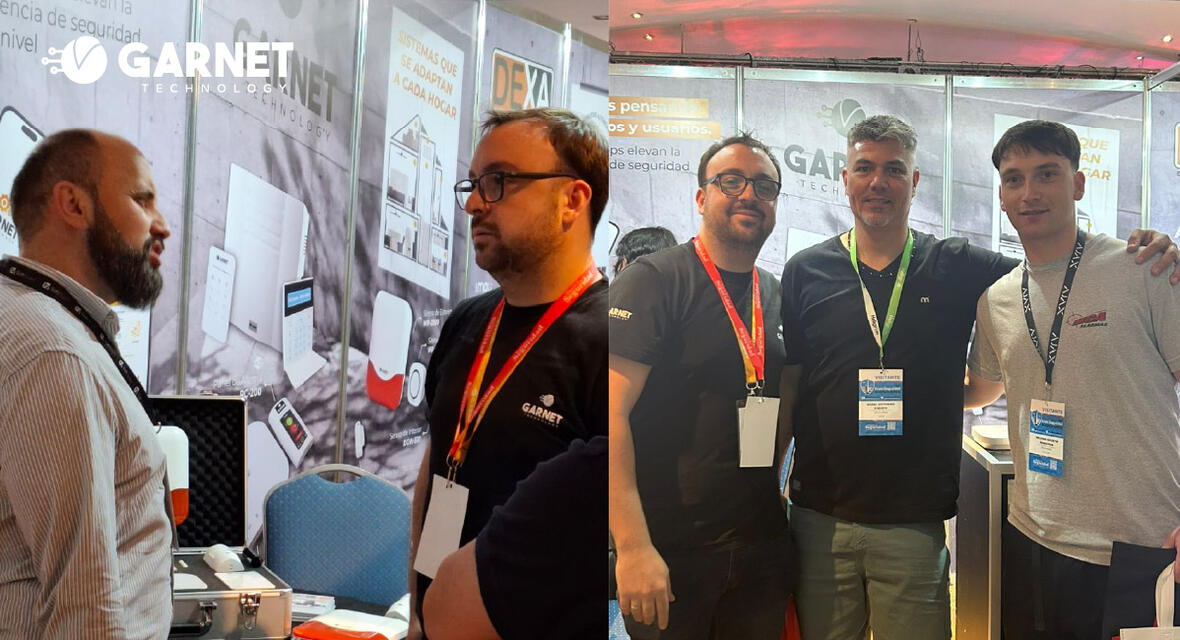GARNET TECHNOLOGY PRESENTE EN EXPO SEGURIDAD BUENOS AIRES 2025