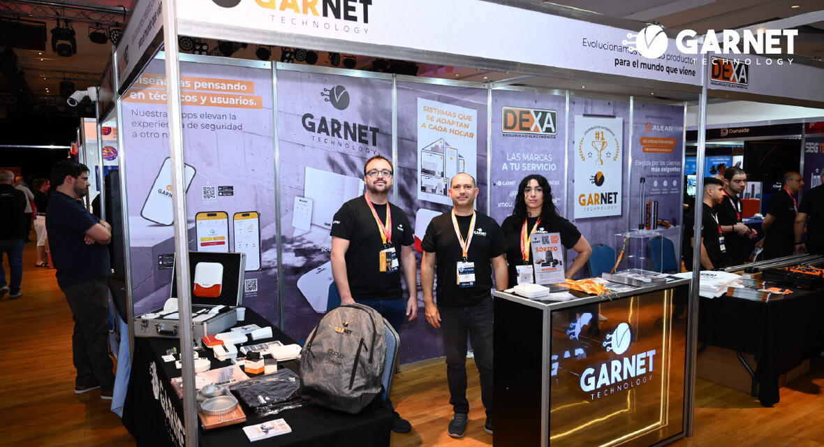 GARNET TECHNOLOGY PRESENTE EN EXPO SEGURIDAD BUENOS AIRES 2025