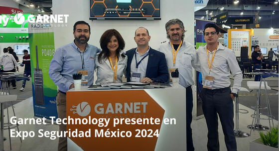 GARNET TECHNOLOGY PRESENTE EN EXPO SEGURIDAD MÉXICO 2024