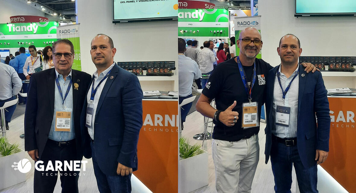 GARNET TECHNOLOGY PRESENTE EN EXPO SEGURIDAD MÉXICO 2024