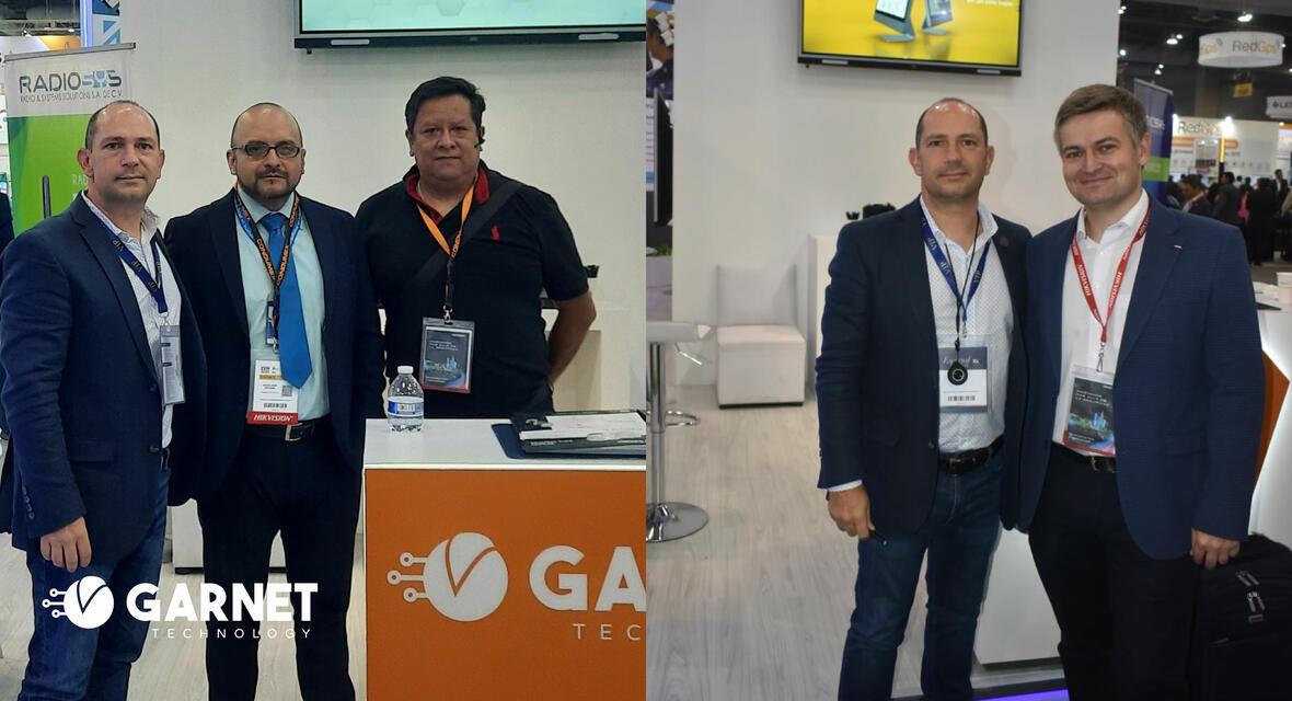 GARNET TECHNOLOGY PRESENTE EN EXPO SEGURIDAD MÉXICO 2024