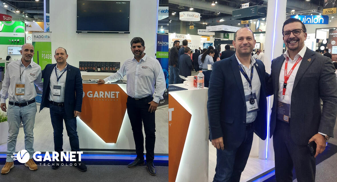 GARNET TECHNOLOGY PRESENTE EN EXPO SEGURIDAD MÉXICO 2024