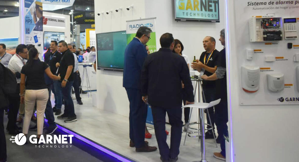 GARNET TECHNOLOGY PRESENTE EN EXPO SEGURIDAD MÉXICO 2024