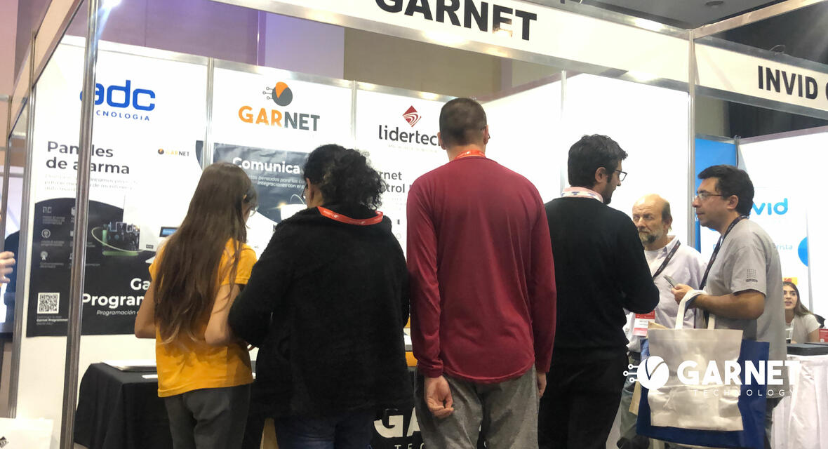 GARNET TECHNOLOGY PRESENTE EN LA EXPO SEGURIDAD CÓRDOBA 2023 JUNTO A ADC Y LIDERTECH