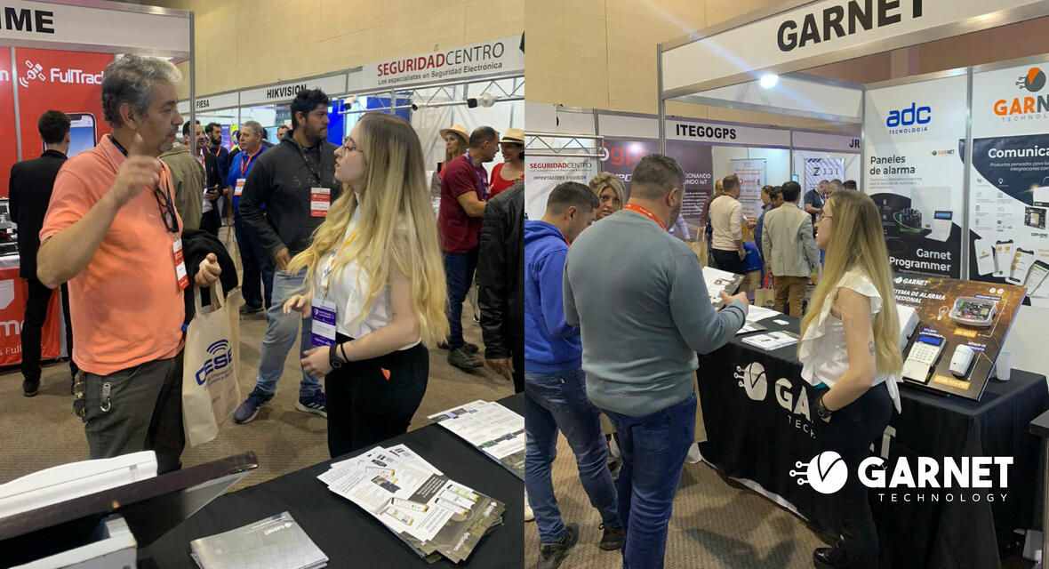 GARNET TECHNOLOGY PRESENTE EN LA EXPO SEGURIDAD CÓRDOBA 2023 JUNTO A ADC Y LIDERTECH