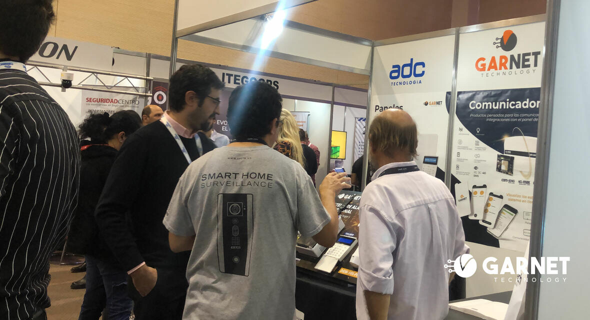 GARNET TECHNOLOGY PRESENTE EN LA EXPO SEGURIDAD CÓRDOBA 2023 JUNTO A ADC Y LIDERTECH