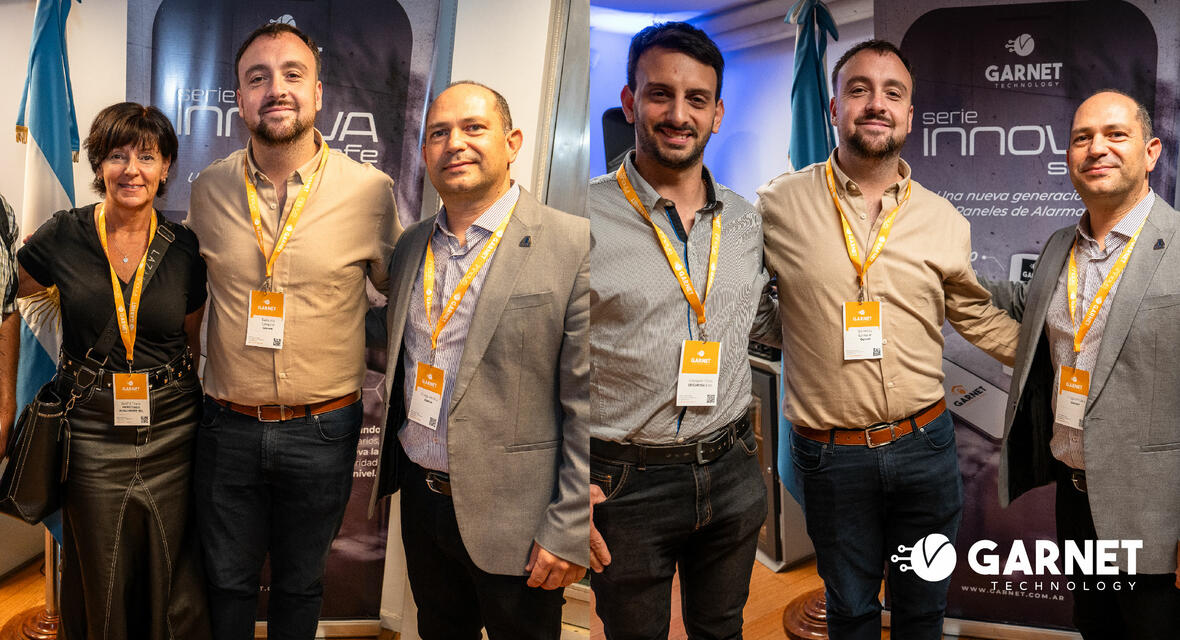 GARNET TECHNOLOGY PRESENTÓ LA SERIE INNOVA CON DOS EVENTOS QUE MARCARON EL COMIENZO DE UNA NUEVA ETAPA PARA LA INDUSTRIA.