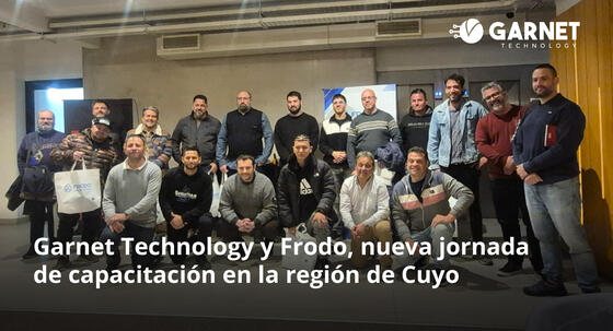 GARNET TECHNOLOGY Y FRODO, NUEVAS JORNADAS DE CAPACITACIÓN EN LA REGIÓN DE CUYO