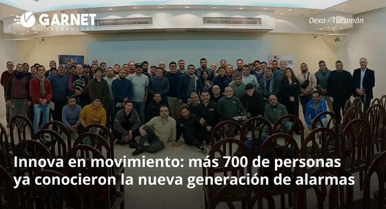Innova en movimiento: más 700 de personas ya conocieron la nueva generación de alarmas