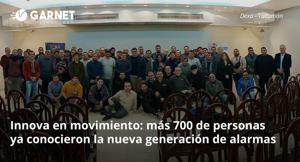Innova en movimiento: más 700 de personas ya conocieron la nueva generación de alarmas