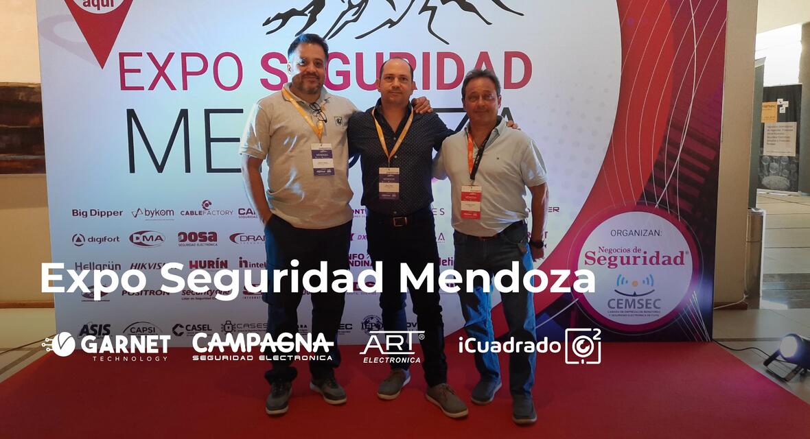 Expo Seguridad Mendoza Garnet junto a Capagna, I-Cuadrado y ART