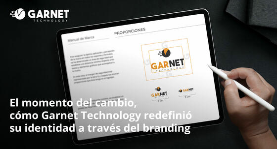 El momento del cambio, cómo Garnet Technology redefinió su identidad a través del branding