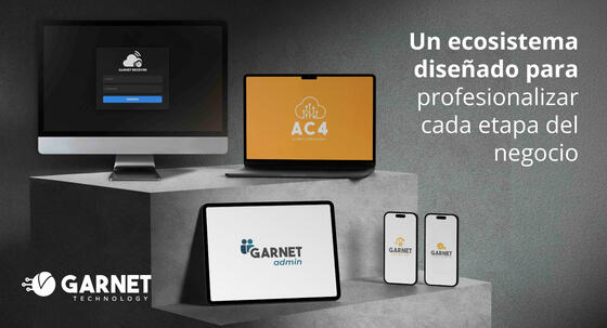 Ecosistema digital de Garnet Technology