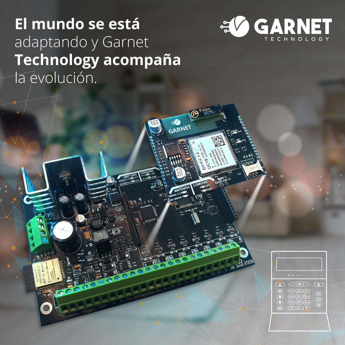 Panel PC-900 de Garnet Technology