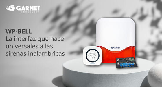 Garnet Technology presenta WP-BELL: la interfaz que hace universales a las sirenas inalámbricas