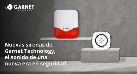 Nuevas sirenas de Garnet Technology, el sonido de una nueva era en seguridad