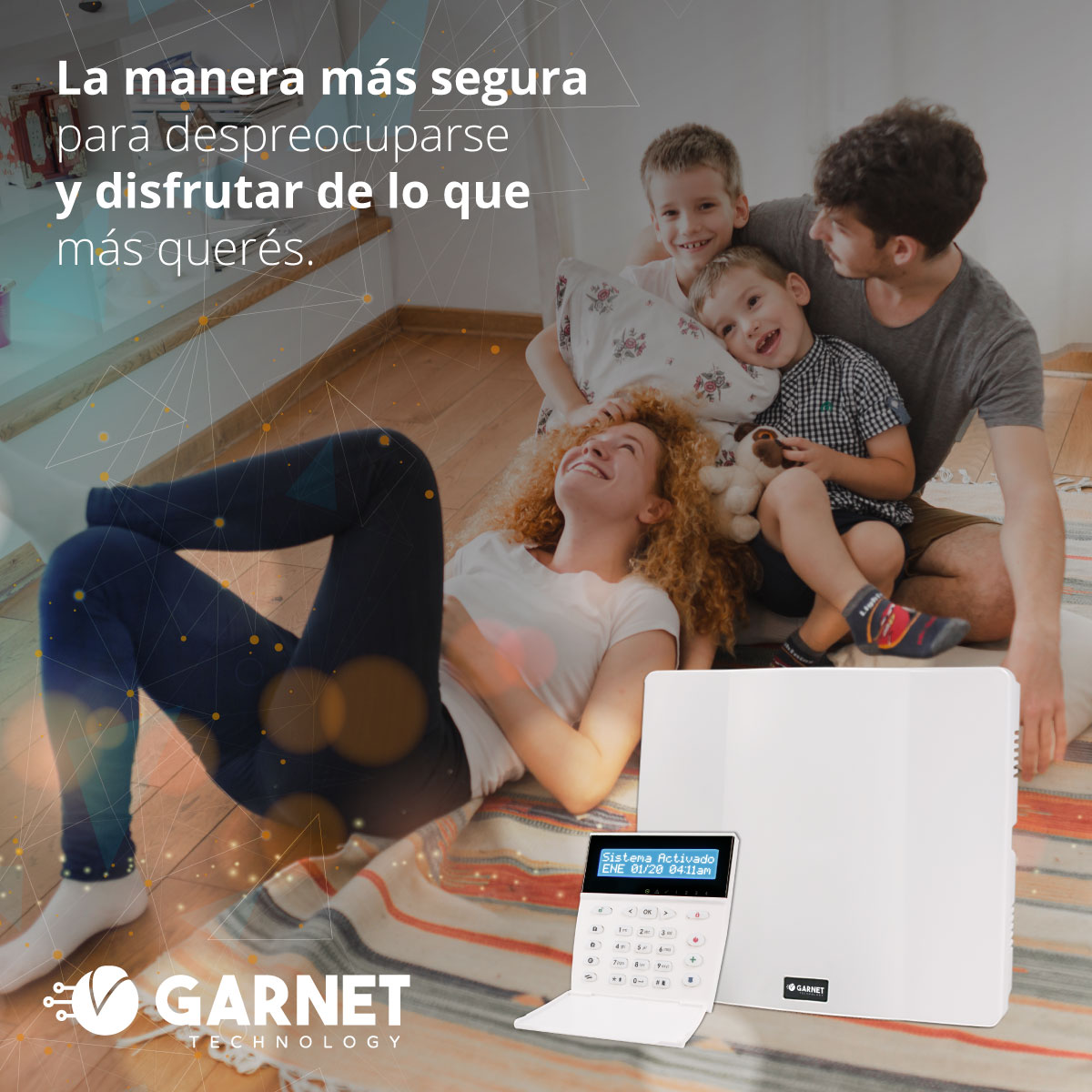 Protege a tu familia con Garnet Technology