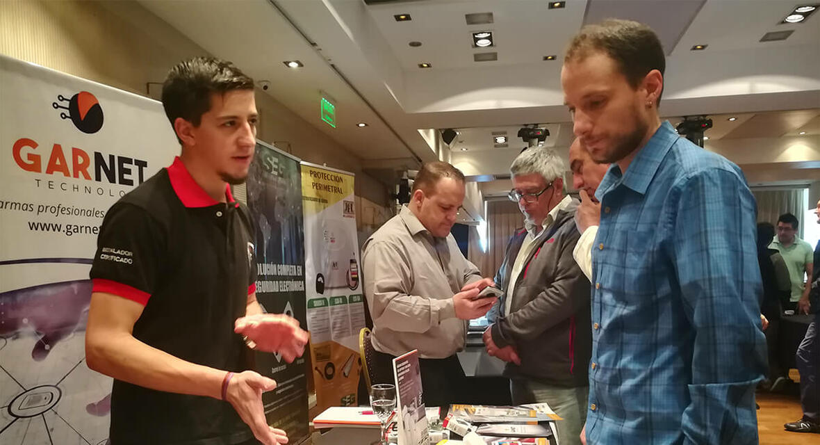 GARNET TECHNOLOGY PRESENTE EN SECURITOUR URUGUAY Y BARILOCHE