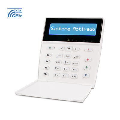 KPD-860RF (PRODUCTO DISCONTINUADO) Teclado LCD con tecnología RF