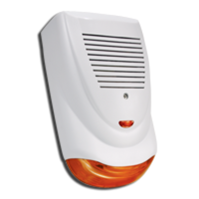 MP-300 Sirena Exterior Magnetodinámica con Flash