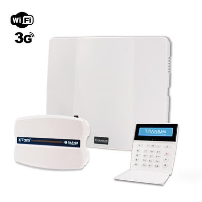 PC-732T-LCD + 3G-COM Combo de alarma PC-732T con teclado LCD y comunicador 3G-COM